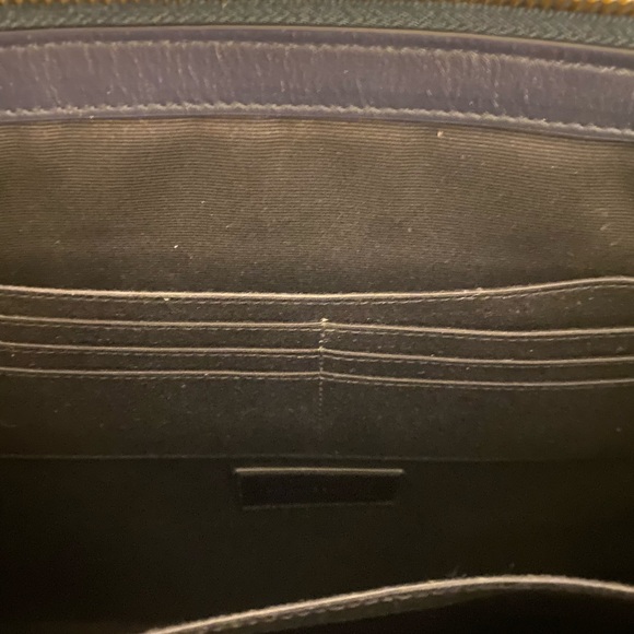 YSL Monogram Document/Tablet Holder in Matelasse Leather - Picture 5 of 7